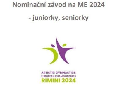 Nominační závod na ME 2024 u nás v hale - nenechte si ujít!