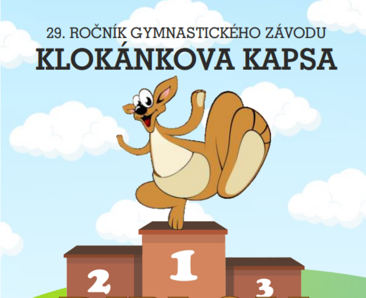 Klokánkova kapsa - přijďte 16.10. fandit našim nejmladším závodnicím!