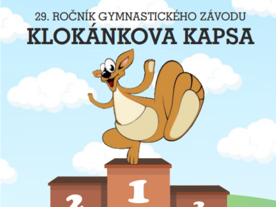 Klokánkova kapsa - přijďte 16.10. fandit našim nejmladším závodnicím!